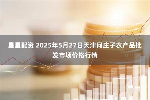 星星配资 2025年5月27日天津何庄子农产品批发市场价格行情