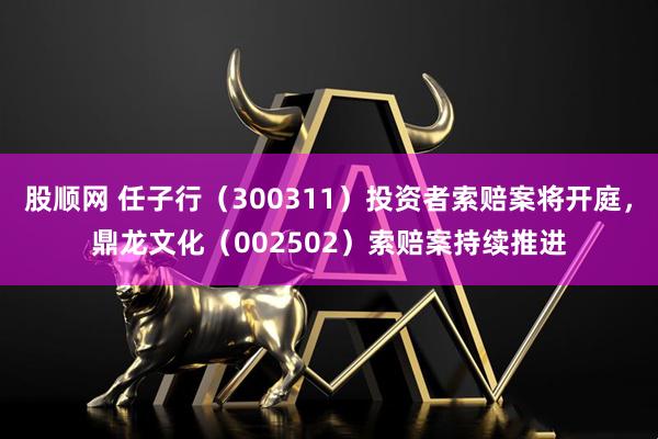 股顺网 任子行（300311）投资者索赔案将开庭，鼎龙文化（002502）索赔案持续推进