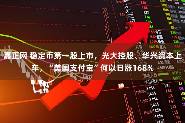 嘉正网 稳定币第一股上市，光大控股、华兴资本上车，“美国支付宝”何以日涨168%
