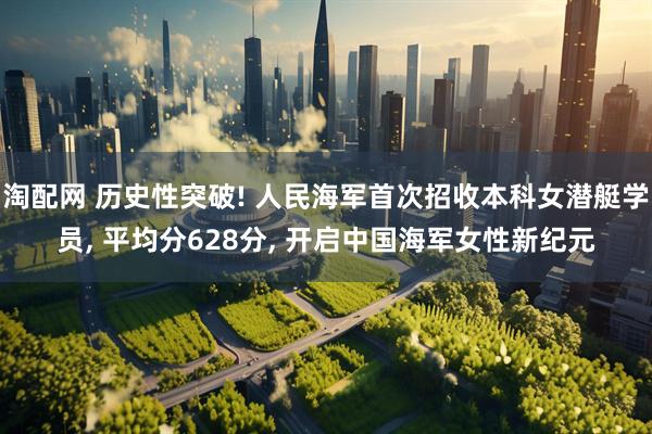 淘配网 历史性突破! 人民海军首次招收本科女潜艇学员, 平均分628分, 开启中国海军女性新纪元