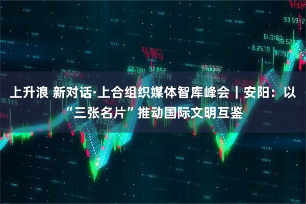 上升浪 新对话·上合组织媒体智库峰会｜安阳：以“三张名片”推动国际文明互鉴