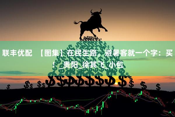 联丰优配  【图集】在民生路，避暑客就一个字：买！_贵阳_徐其飞_小包